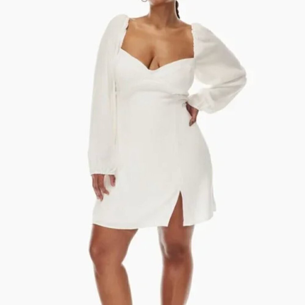 NWT Aritzia Wilfred Novella Mini Dress in Size 8 - Picture 2 of 7